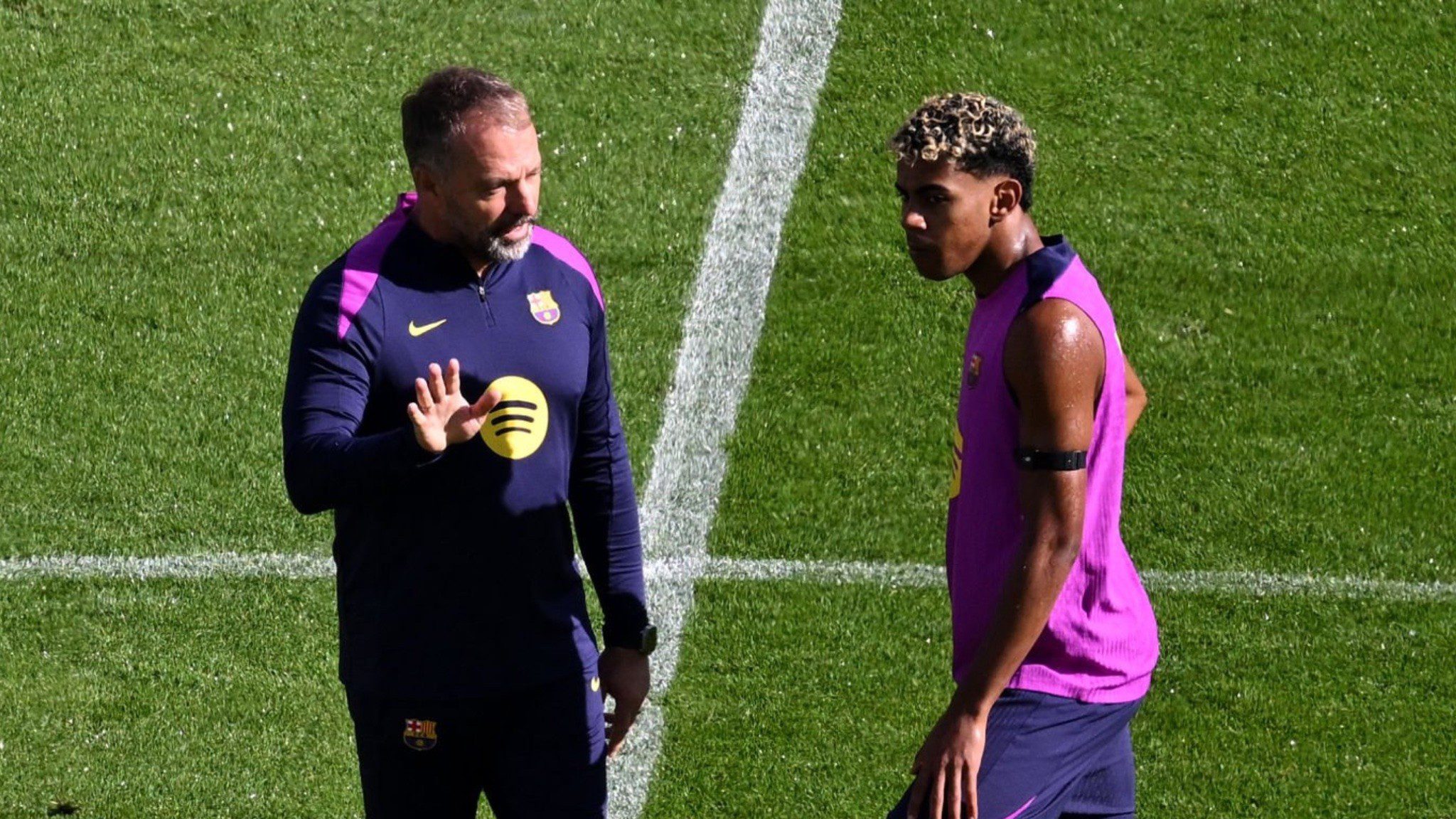  Lamine Yamal   Hansi Flick   Lamine Yamal returns to peak form ahead of Super Cup final   AfricaSoccercom