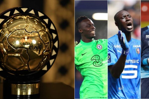 CAF names finalists as Edouard Mendy and Marco Diouf miss out on Goalkeeper award