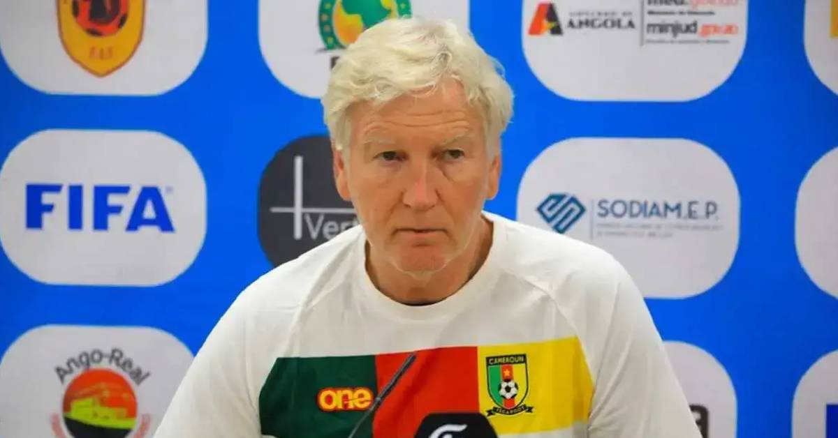 Marc Brys calls for calm after Cameroon’s late World Cup exit