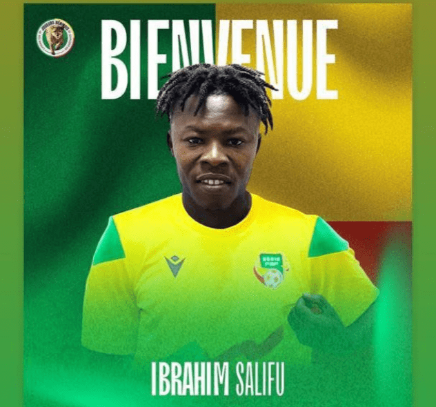 Former Ghana youth star Salifu Ibrahim earns maiden Benin call-up after nationality switch
