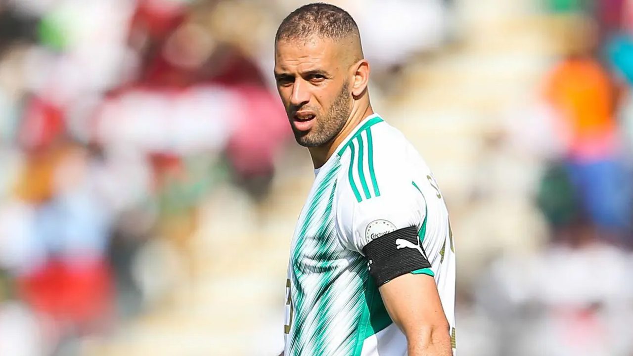 Algeria Islam Slimani set for surprise return under Madjid Bougherras guidance Algeria Islam Slimani set for surprise return under Madjid Bougherras guidance   AFCON 2025 Algerian striker Islam Slimani hails Moroccos tournament organization as European level experience   AfricaSoccercom