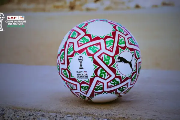 CAF and PUMA reveal official match ball for AFCON Morocco 2025