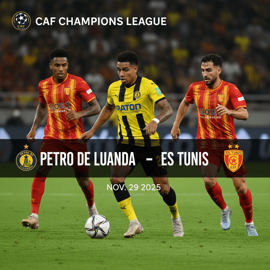 Petro de Luanda vs ES Tunis: Preview – Team News, Line-ups, Prediction and  Tips | November 29 16:00 (GMT) - AfricaSoccer.com