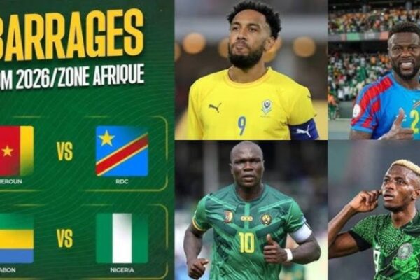 2026 WCQ: Cameroon, Gabon, Nigeria and DR Congo, who will claim the final playoff spot