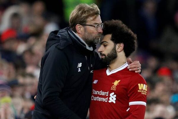 Jurgen Klopp hails Mohamed Salah as one of the greatest