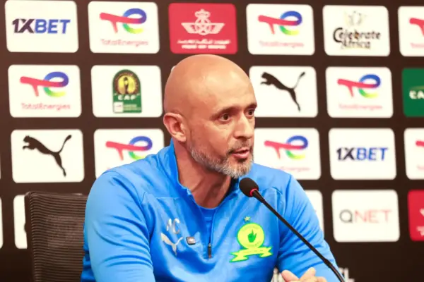 CAF Champions League: Miguel Cardoso rues poor finishing as Mamelodi Sundowns slip against Al Hilal
