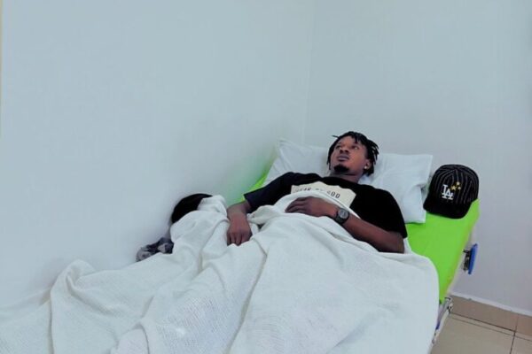 Ghanaian midfielder Enock Morrison walks away unharmed after car accident