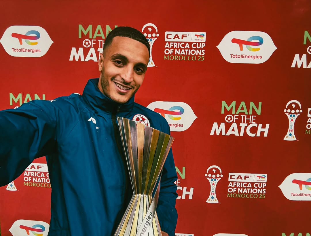  606361574 18547781443021089 6454267781287336739 n   AFCON 2025 Elias Achouri named Man Of The Match in Tunisias victory against Uganda   AfricaSoccercom