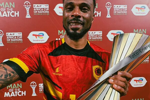 AFCON 2025: Fredy named Man of the Match in Angola's goalless draw with Egypt