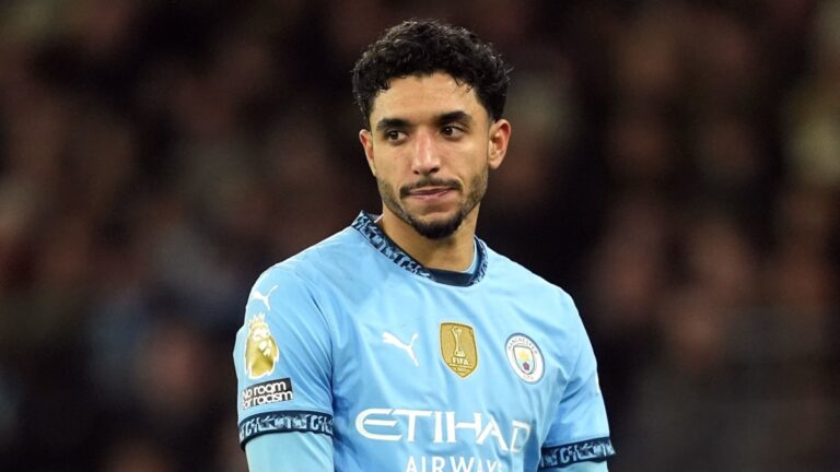  Angleterre Omar Marmoush confiant pour Manchester City malgre le defi europeen thumbnail 768x432 1   Tottenham shift transfer focus from Antoine Semenyo to Manchester City forward Omar Marmoush   AfricaSoccercom