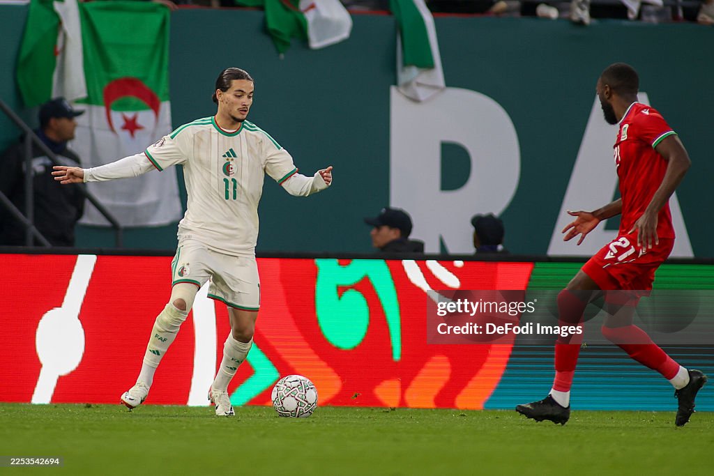  Anis Hadj Moussa   AFCON 2025 Algerian winger Anis Hadj Moussa delighted with Man Of The Match display against Equatorial Guinea   AfricaSoccercom