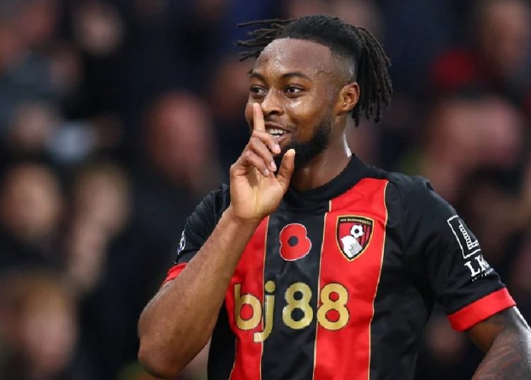 Tottenham Hotspur set to pursue Ghanaian striker Antoine Semenyo in January transfer window