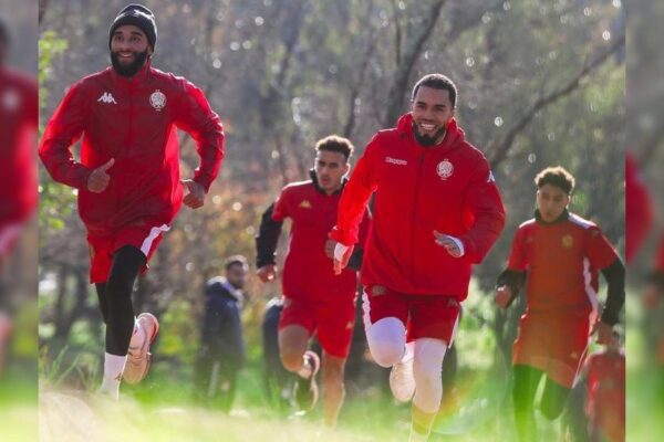 Wydad Athletic Club step up conditioning work with demanding forest session ahead of Doha camp