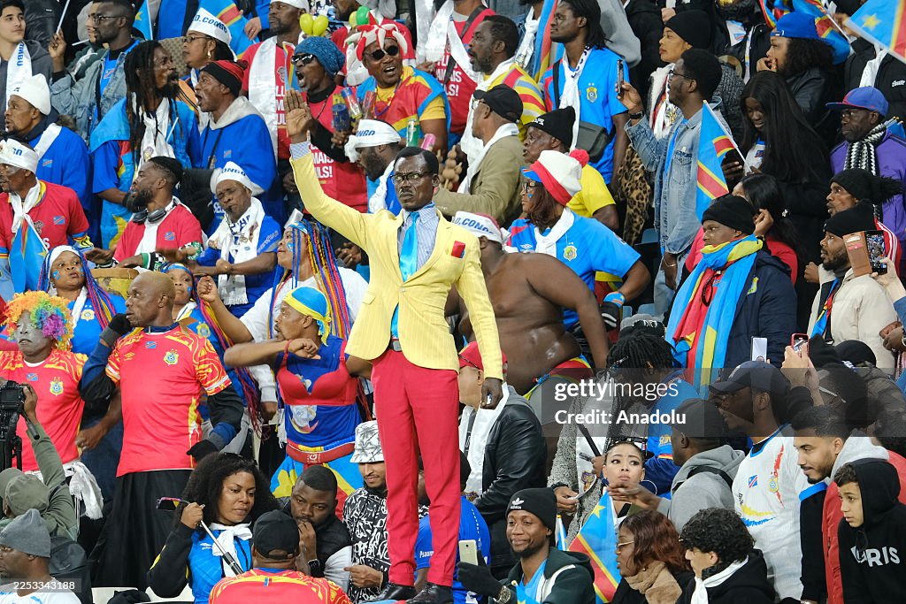 DR Congo fan statue AfricaSoccercom DR Congo fan statue DR Congo statue fan steals the spotlight at AFCON 2025 AfricaSoccercom