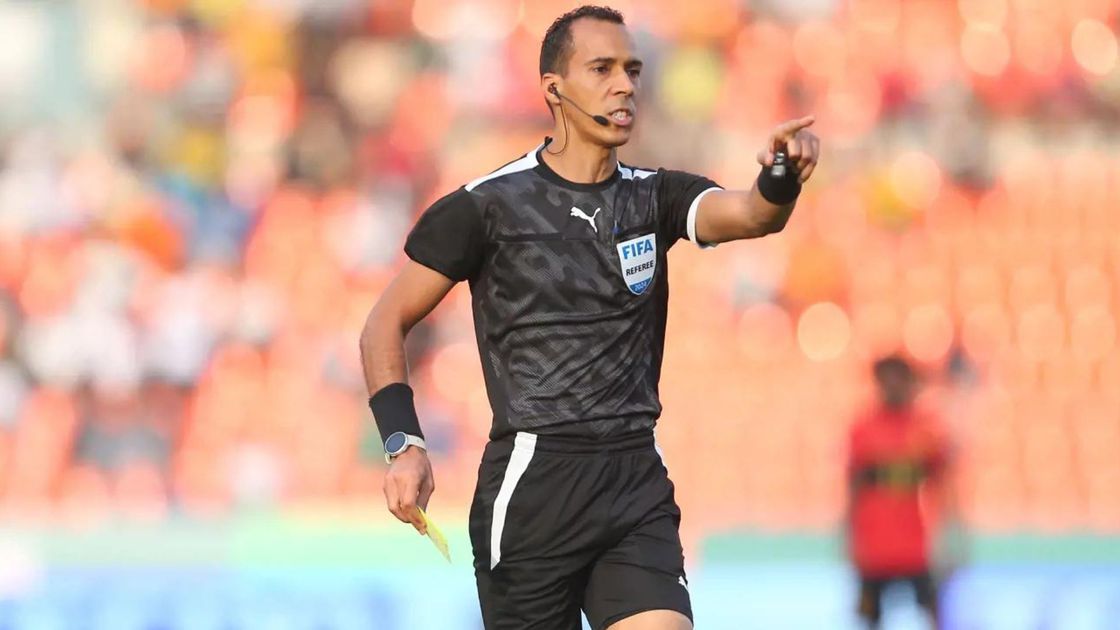  Dahane Beida   AFCON 2025 Mauritania referee Dahane Beida takes charge of Nigeria vs Tanzania clash   AfricaSoccercom