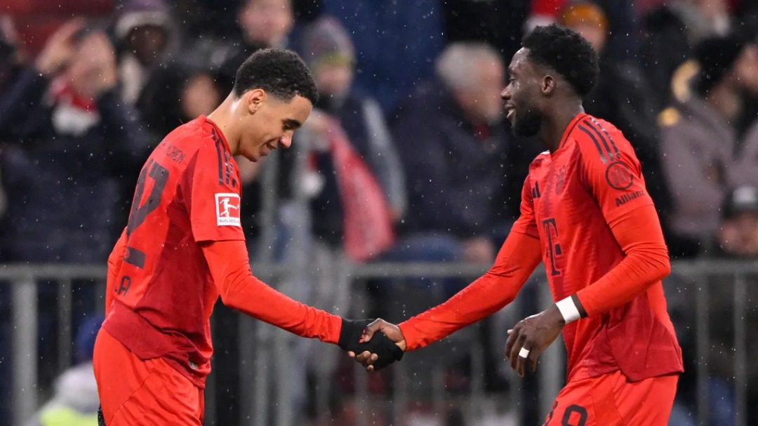 Davies and Musiala   Its like signing two new players  Kane delighted as Alphonso Davies and Jamal Musiala return to Bayern training   AfricaSoccercom