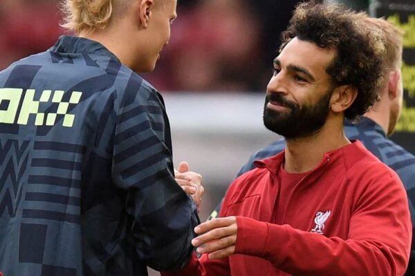Erling Haaland teases 'loose cannon' Jamie Carragher as Mohamed Salah row deepens
