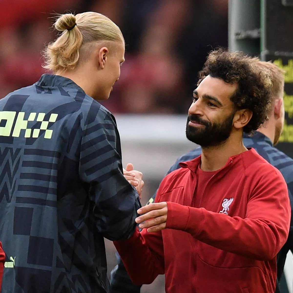 Erling Haaland teases 'loose cannon' Jamie Carragher as Mohamed Salah row deepens