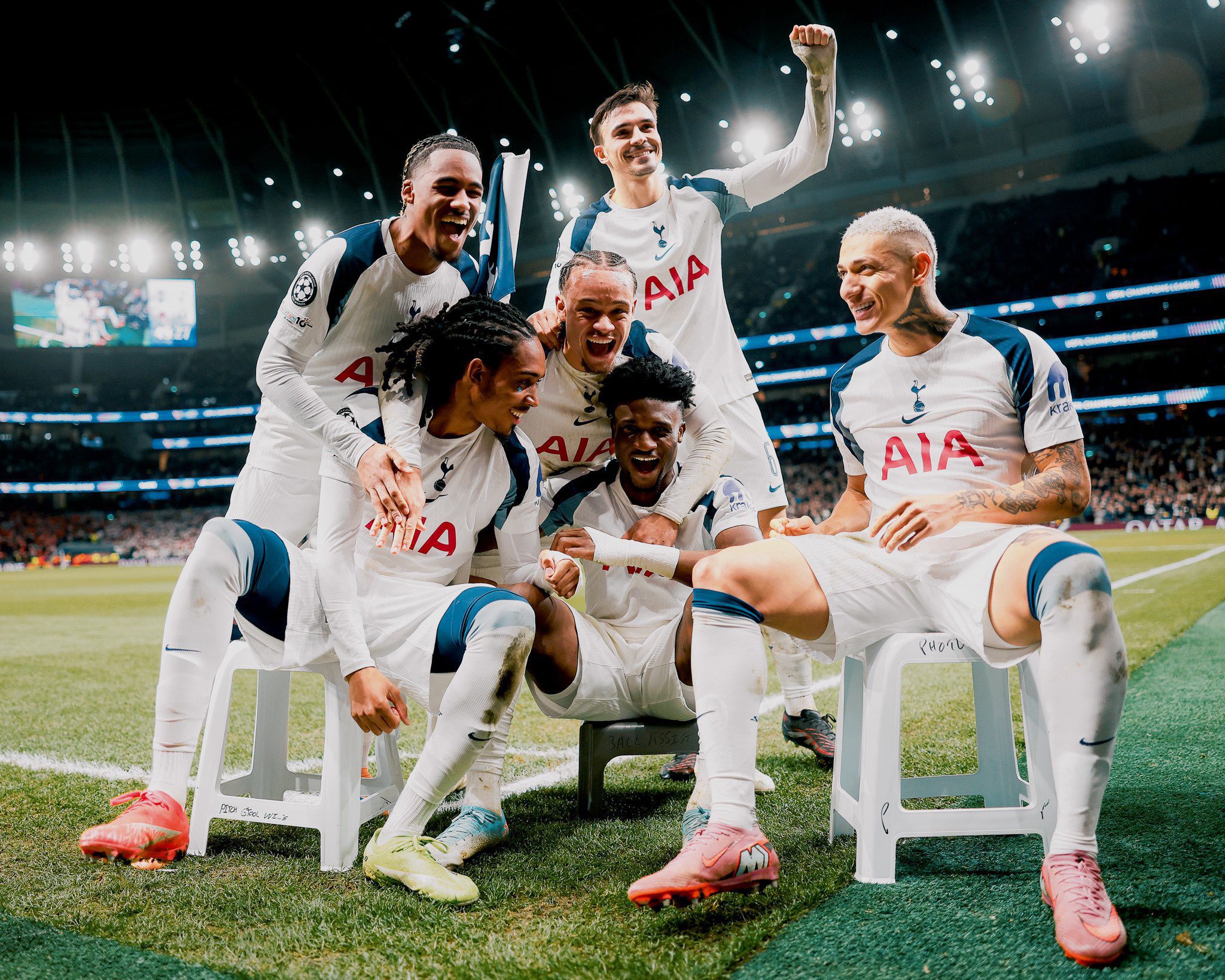 UCL: Mohammed Kudus on target as Tottenham thump Slavia Prague 3-0