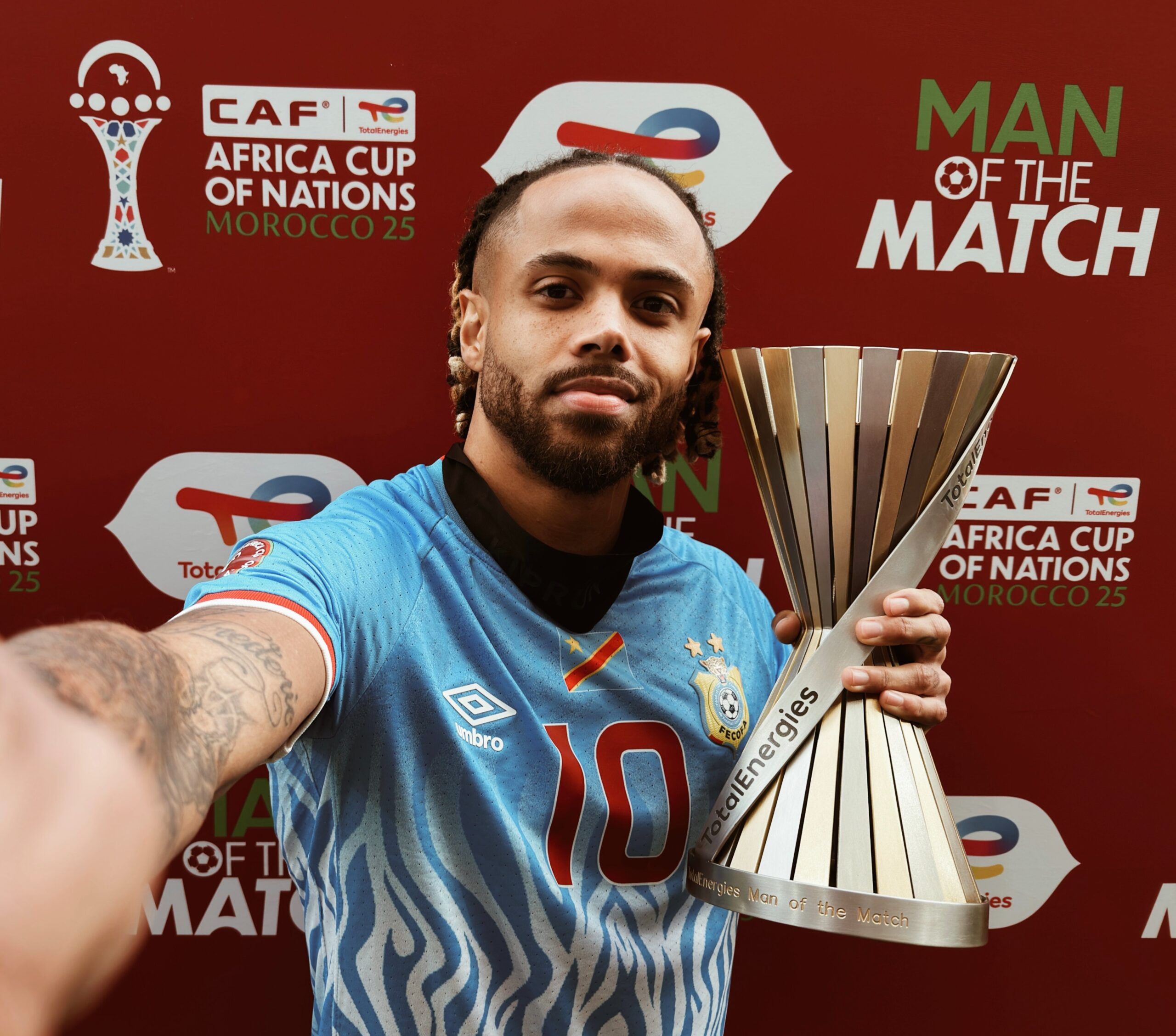  G83FiruXsAAI1M    AFCON 2025 Match winner Théo Bongonda wins MoTM after DR Congos victory over Benin   AfricaSoccercom