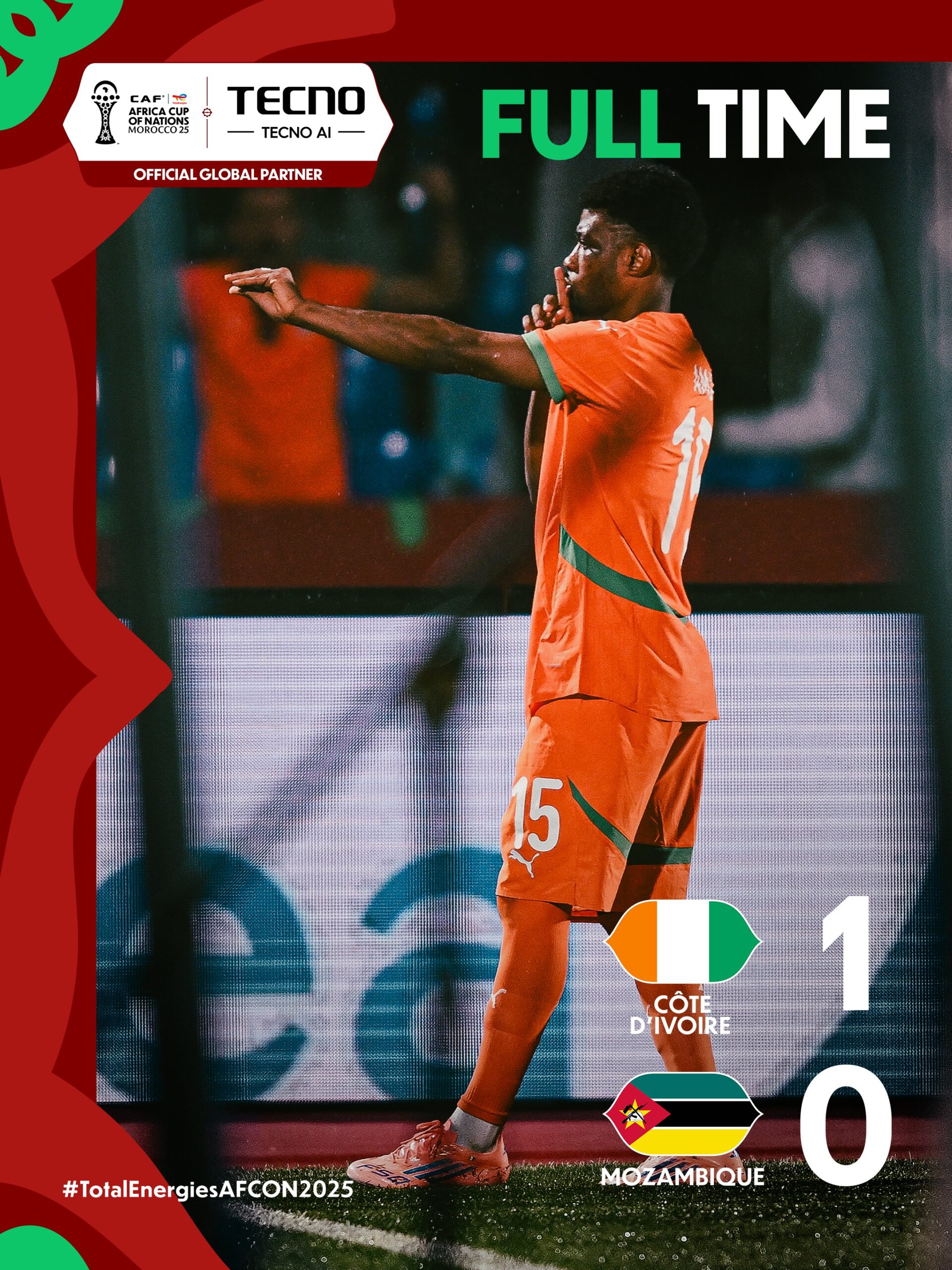  G89QmD3XoAAWf2U   AFCON 2025 Ivory Coast 1 0 Mozambique  MATCH HIGHLIGHTS   AfricaSoccercom