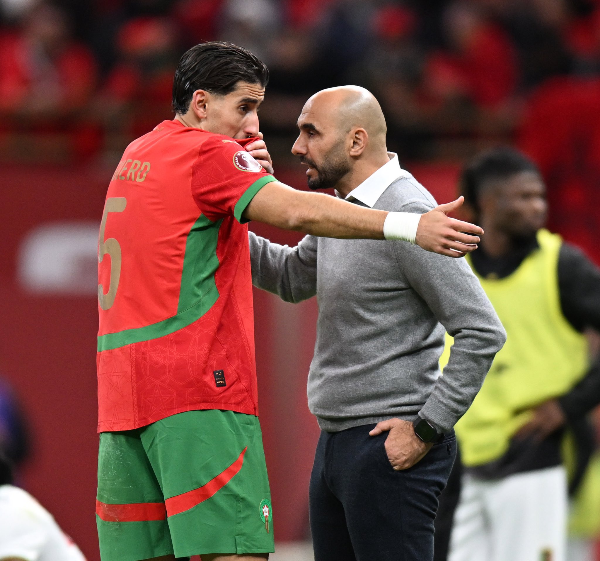 G9IWh48WQAAmD68 AfricaSoccercom G9IWh48WQAAmD68 2025 AFCON We must improve Morocco coach Walid Regragui after draw with Mali AfricaSoccercom