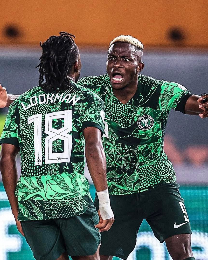  G9NRYbzWcAAu5hc   AFCON 2025 Nigeria survive late Tunisia scare to secure 3 2 win to book place in Round 16   AfricaSoccercom
