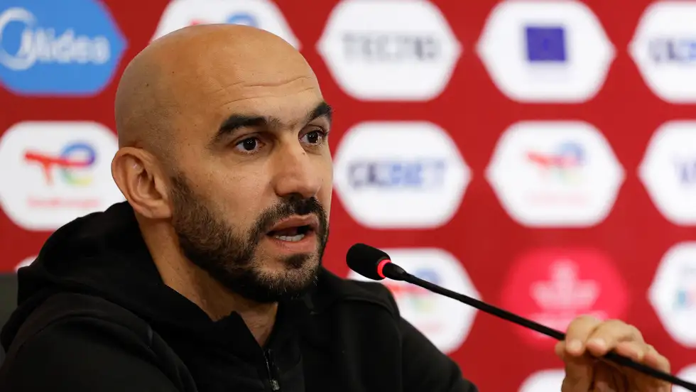  GettyImages 2252143751jpg   AFCON 2025 We corrected our mistakes in the second half  Morocco coach Walid Regragui after win over Comoros   AfricaSoccercom