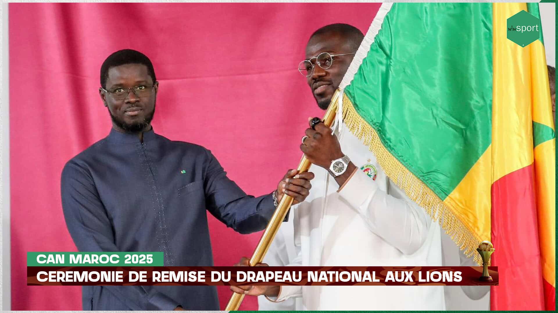 President Bassirou Diomaye Faye rallies Senegal’s Lions with call for unity and pride ahead of AFCON 2025
