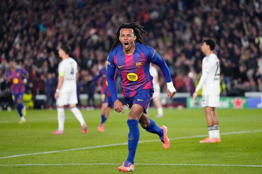 French-Beninese Jules Kounde hails decisive brace for Barcelona in win over Frankfurt