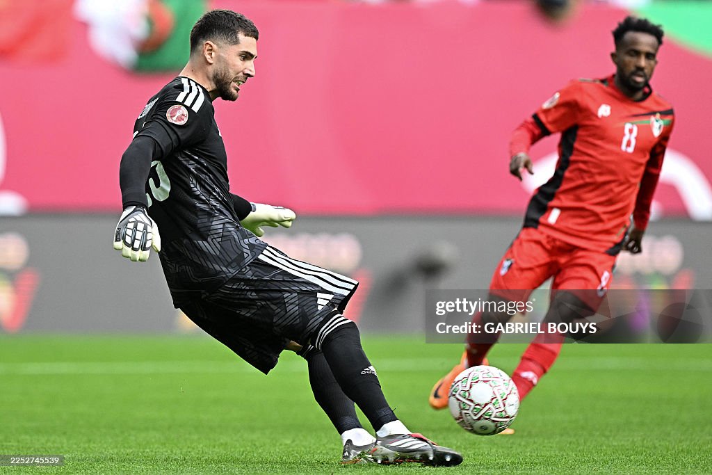  Luca Zidane   AFCON 2025 I am happy to have participated with the national team  Algeria goalkeeper Luca Zidane   AfricaSoccercom