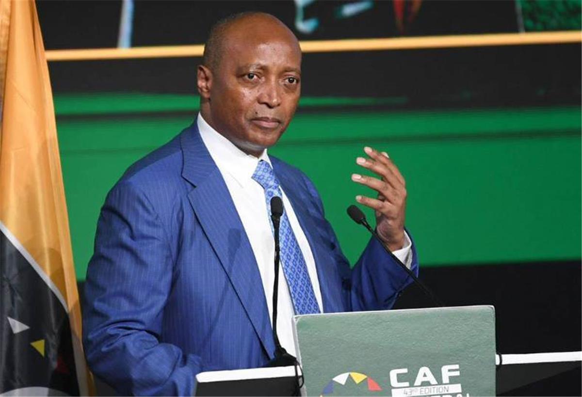 Patrice Motsepe AfricaSoccercom Patrice Motsepe Patrice Motsepe CAF will continue to spend and train referees and VAR operators Patrice Motsepe AfricaSoccercom
