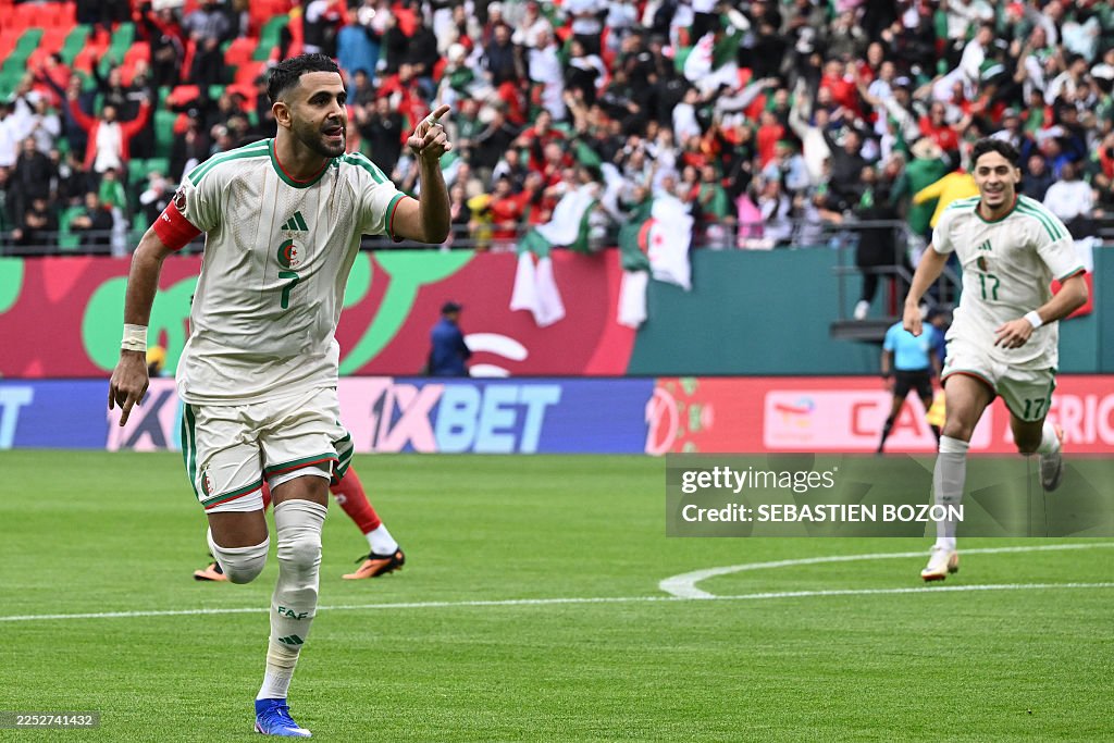 Riyad Mahrez AfricaSoccercom Riyad Mahrez AFCON 2025 Riyad Mahrez savours Algerias return to winning form AfricaSoccercom