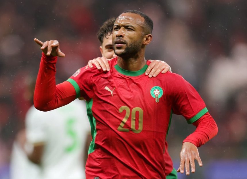 Screenshot 2025 12 30 114439 AfricaSoccercom Screenshot 2025 12 30 114439 AFCON 2025 My target is to win the title Morocco striker Ayoub El Kaabi AfricaSoccercom