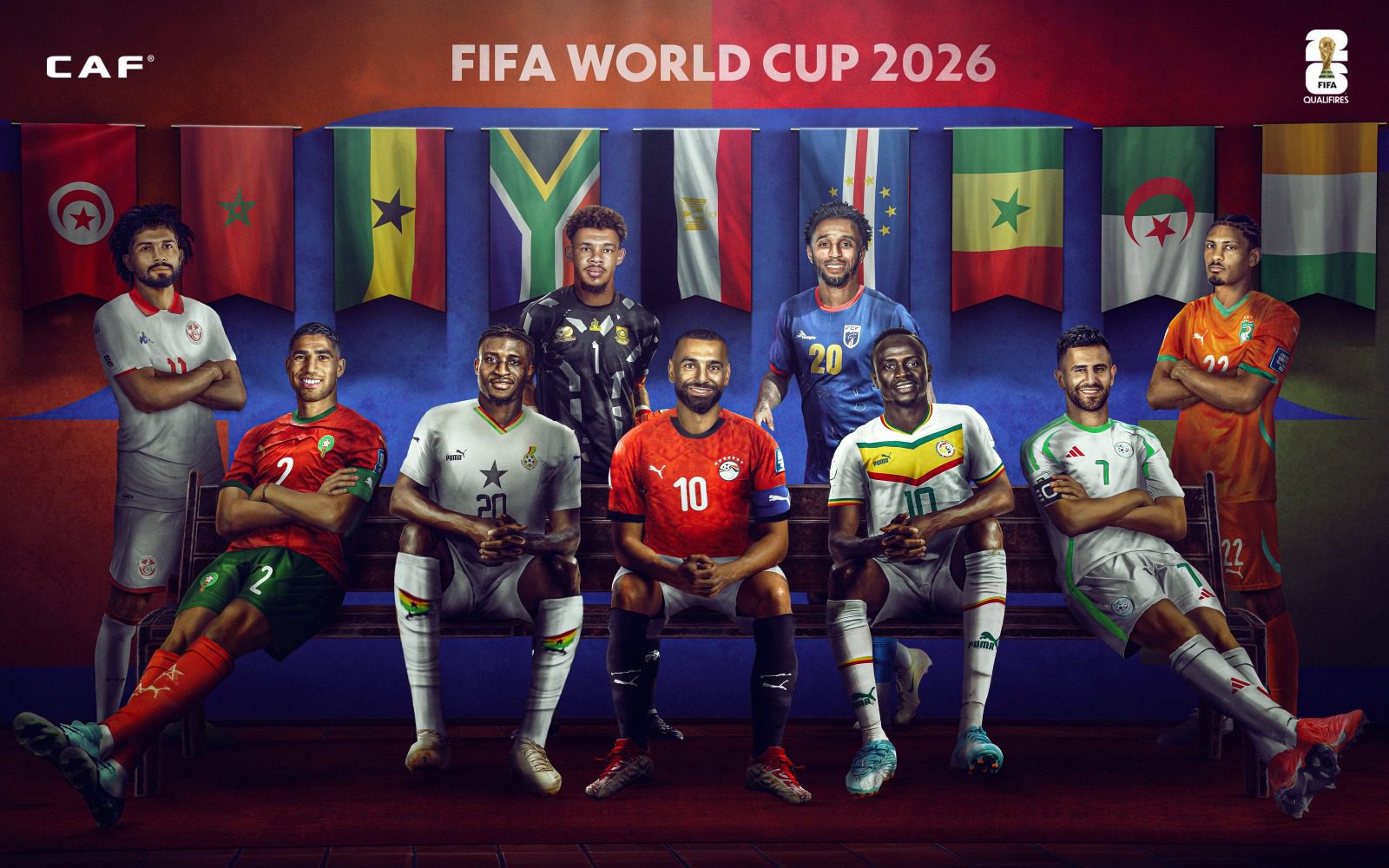 All nine African countries qualified to compete at 2026 FIFA World Cup