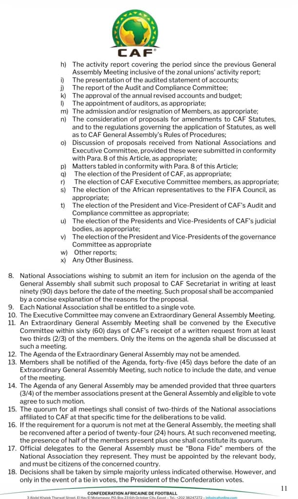  WhatsApp Image 2025 12 24 at 25652 PM 1   AFCON switch to four year cycle faces legal challenge under CAF statutes   AfricaSoccercom