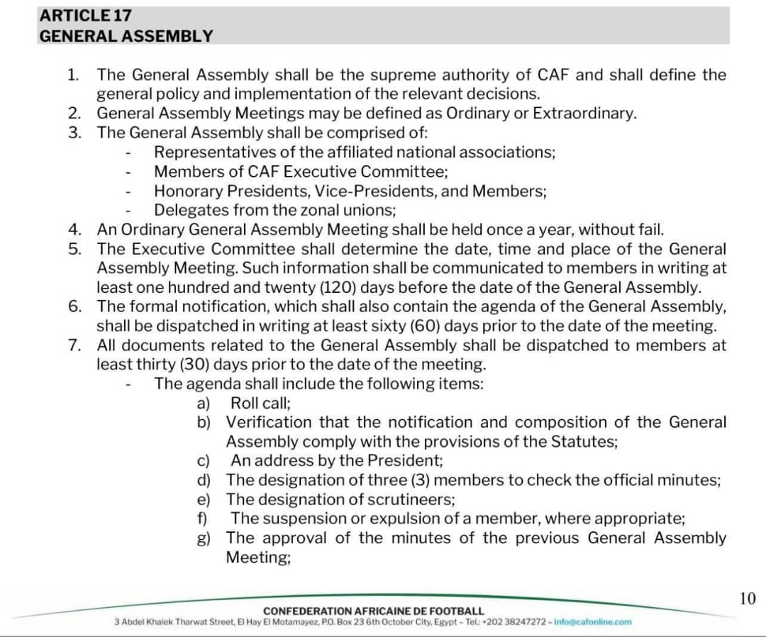  WhatsApp Image 2025 12 24 at 25652 PM   AFCON switch to four year cycle faces legal challenge under CAF statutes   AfricaSoccercom