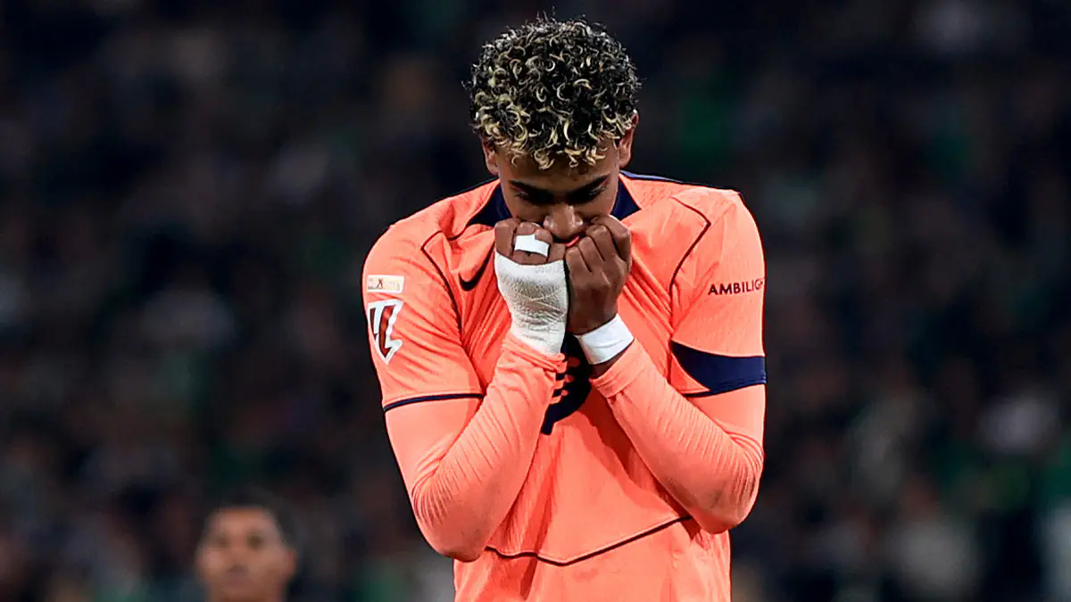  ad5e6a7c8e5cec36cc83c761584fabaa235a4fcefa5b7408361609063c4e45c3 1200 675   Spanish Moroccan Lamine Yamal handed one match suspension in Champions League   AfricaSoccercom