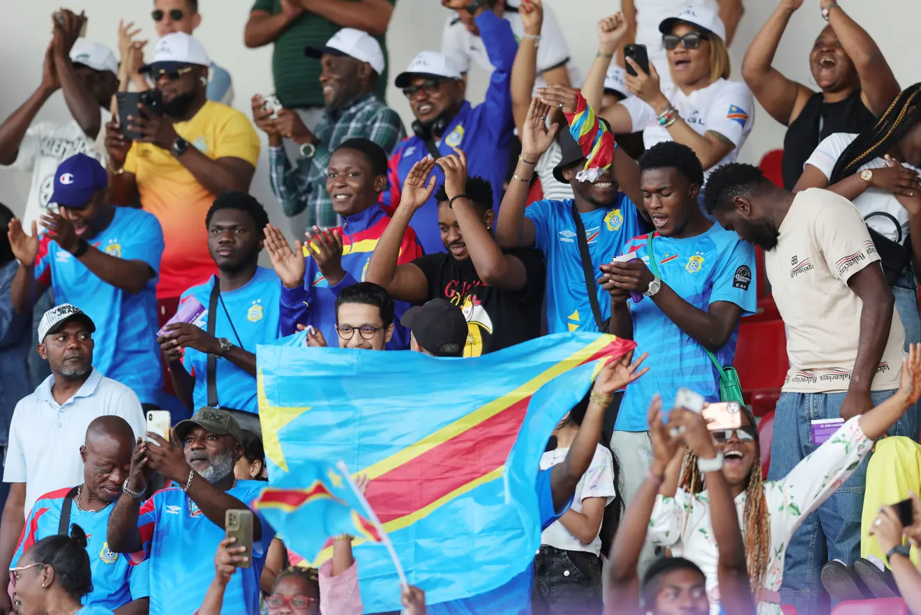  b25glss0601   DR Congo fans taunt Algeria ahead of AFCON 2025 round of 16 showdown   AfricaSoccercom