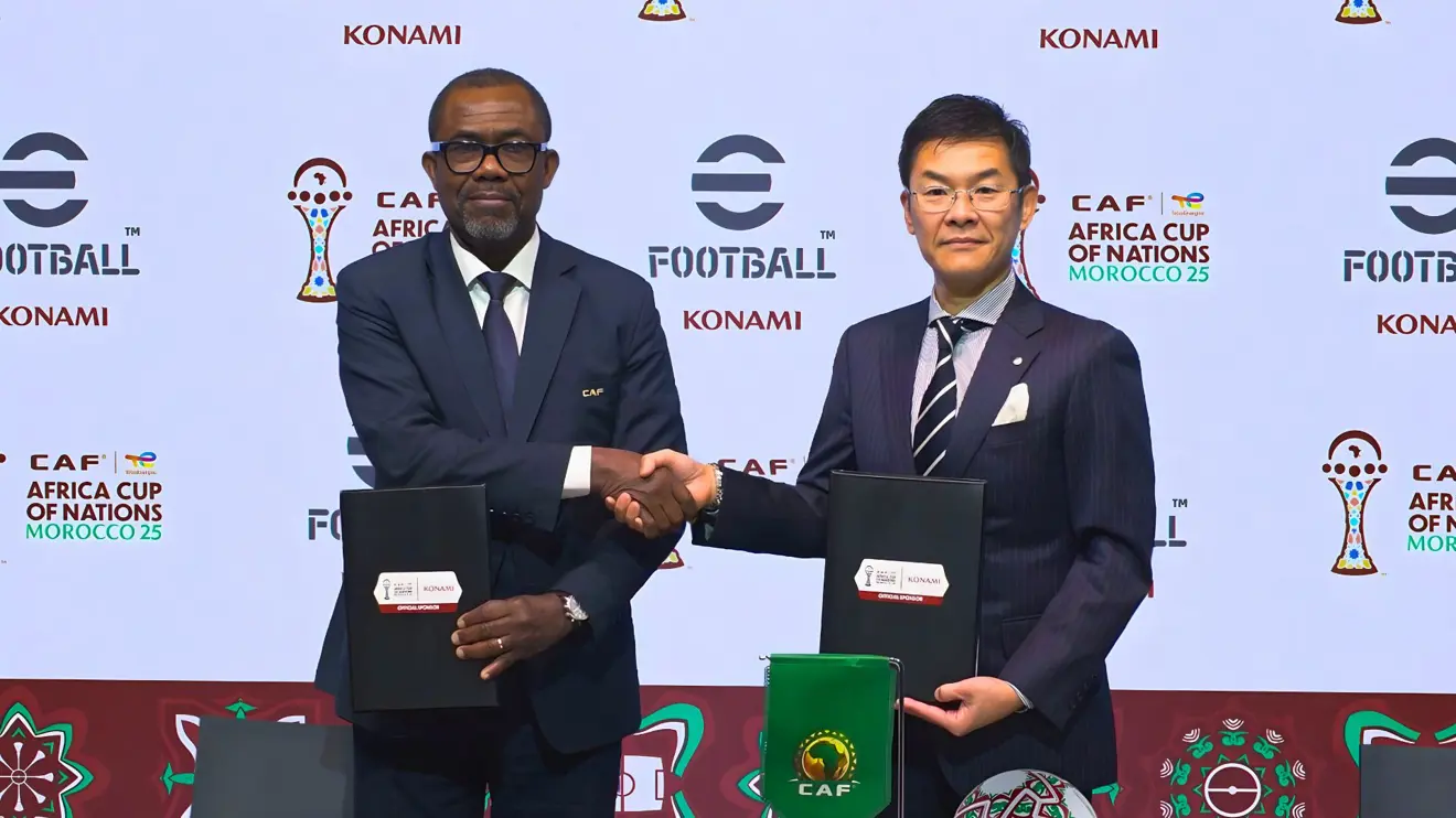 CAF partners with KONAMI as official gaming sponsor for AFCON 2025 and 2027