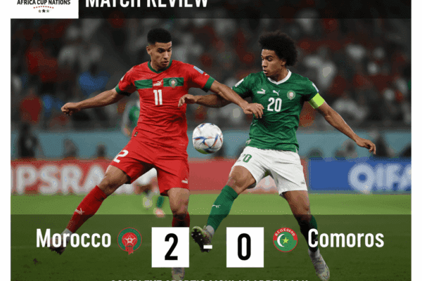 MOROCCO vs COMOROS: 2-0 Victory for Morocco in 2025 Africa Cup of Nations Clash on 12/21