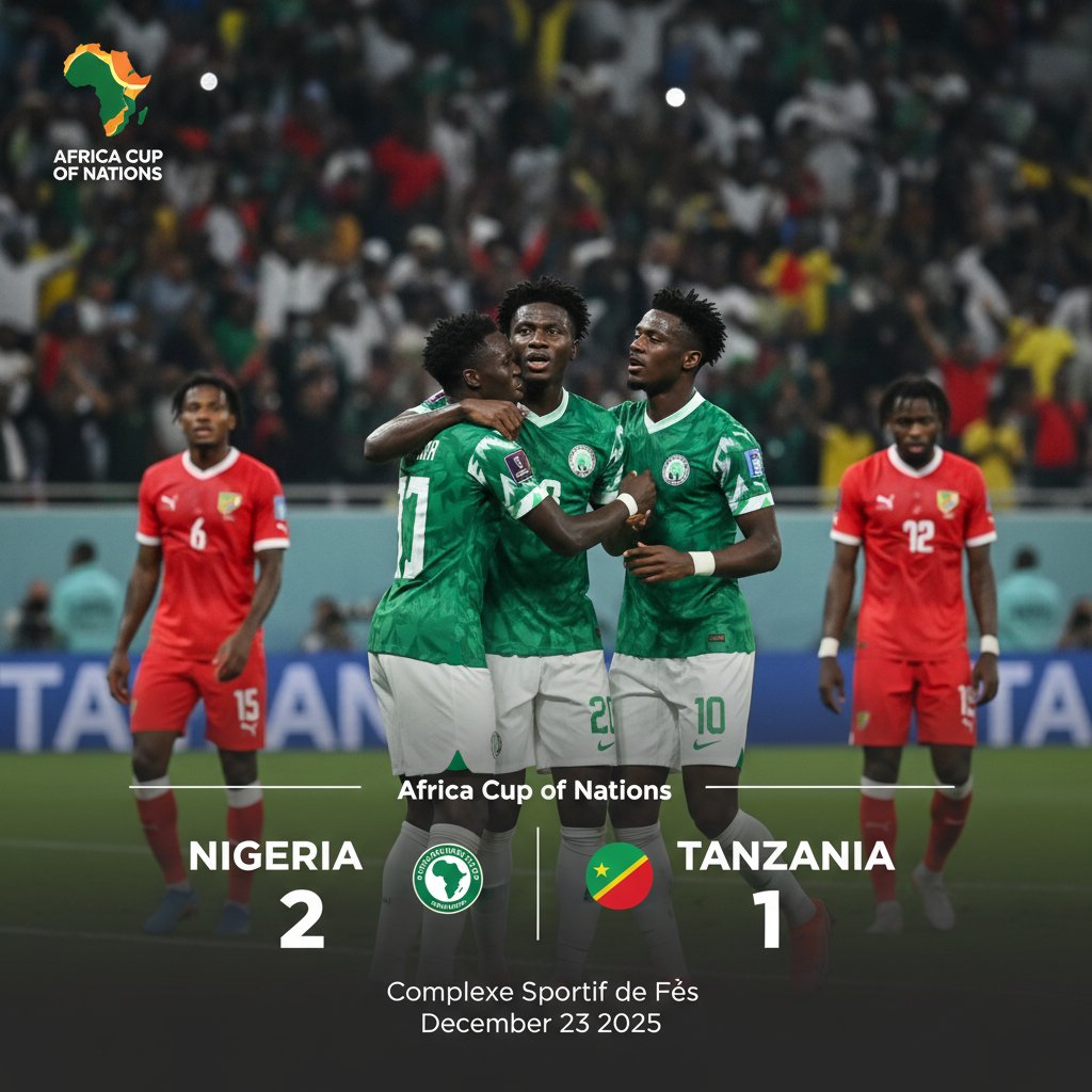  eng 1347243 review   Nigeria vs Tanzania Exciting 2 1 Win for Nigeria in 2025 Africa Cup of Nations Showdown   AfricaSoccercom