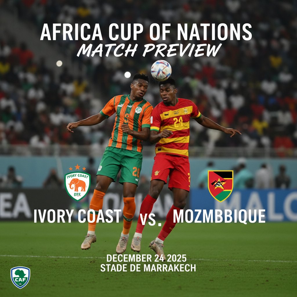  eng 1347249 preview   Ivory Coast vs Mozambique Preview  Team News Line ups Prediction and Tips | December 24 1730 GMT   AfricaSoccercom