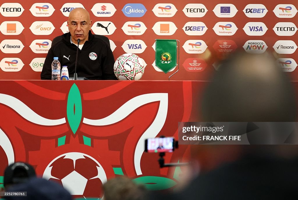  Hossam Hassan   AFCON 2025 Egypt coach Hossam Hassan backs goalkeeper Mohamed El Shenawy and praises midfielder Emam Ashour   AfricaSoccercom