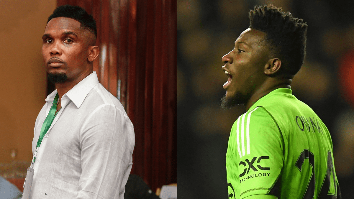André Onana accuses Samuel Eto’o of withholding player payments in explosive outburst