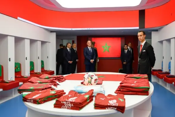 AFCON 2025: Prince Moulay El Hassan celebrates El Kaabi’s stunning goal against Comoros