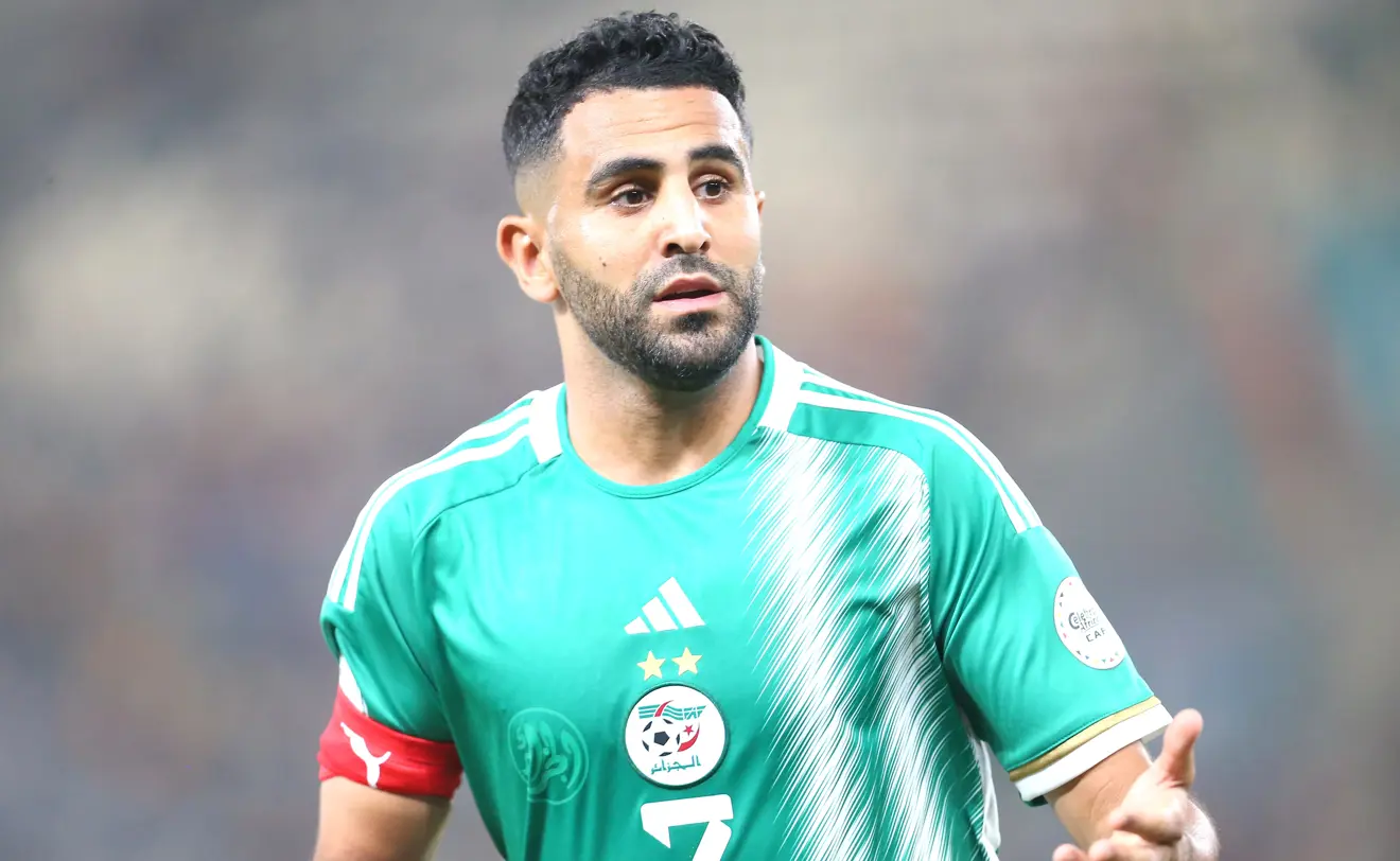  riyad mahrez of algeria 1   AFCON 2025 Riyad Mahrez urges Algeria to raise standards despite crucial Burkina Faso win   AfricaSoccercom