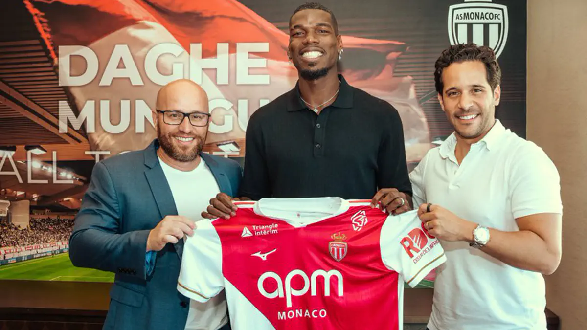  0244ed77f10529f487578f01cb51c7f7842d17a918b73286c7daba2319527657 1200 675   French giants AS Monaco to offload Franco Guinean star Paul Pogba   AfricaSoccercom