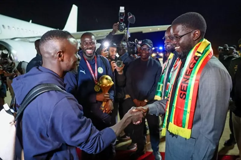  1406012 normal   Senegal receive heroic welcome in Dakar after AFCON 2025 triumph   AfricaSoccercom