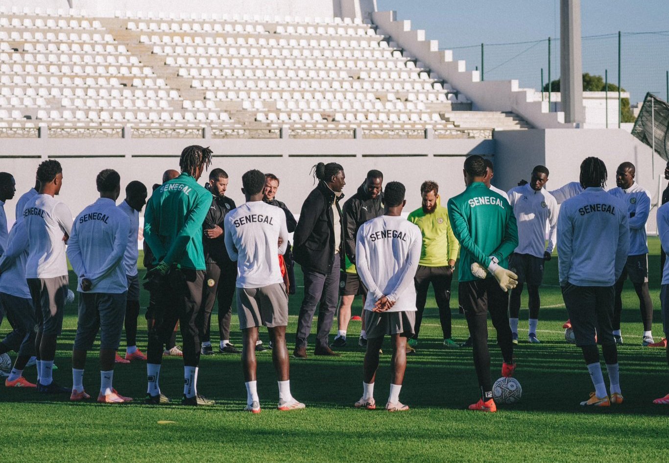  20260113 075427   AFCON 2025 Bafetimbi Gomis visits Teranga Lions camp rallies Senegal ahead of semi final   AfricaSoccercom